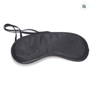 Black Satin Sleep Mask